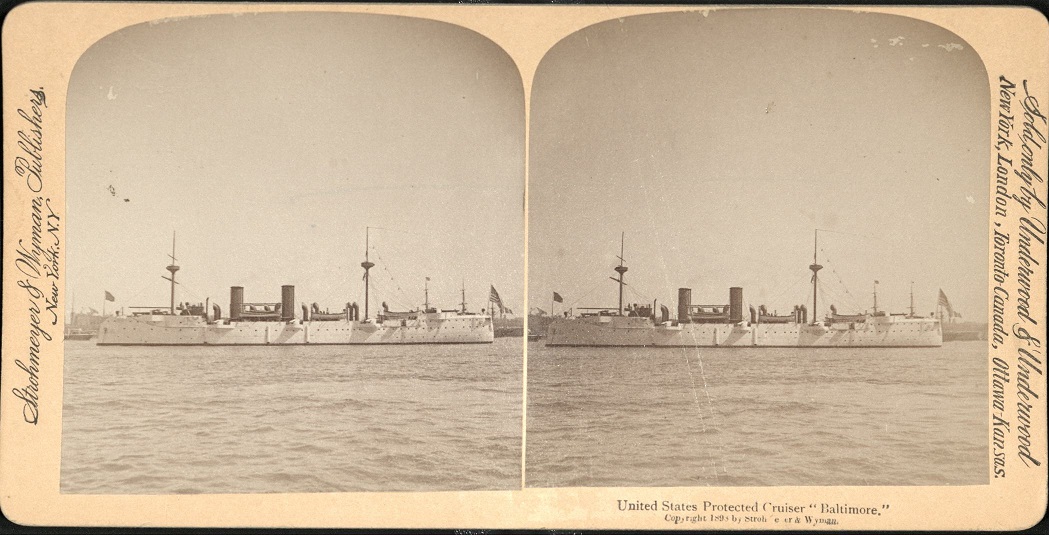 United States Protected Cruiser “Baltimore.”
